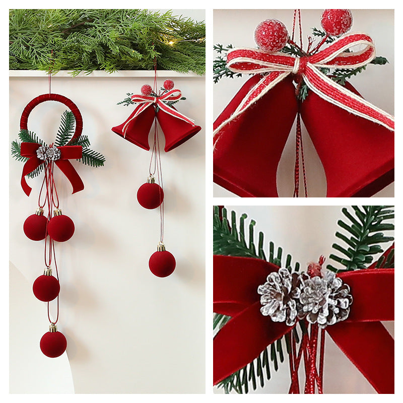 Christmas Exquisite Shop Windows Tree Hanging Decorations Ornaments