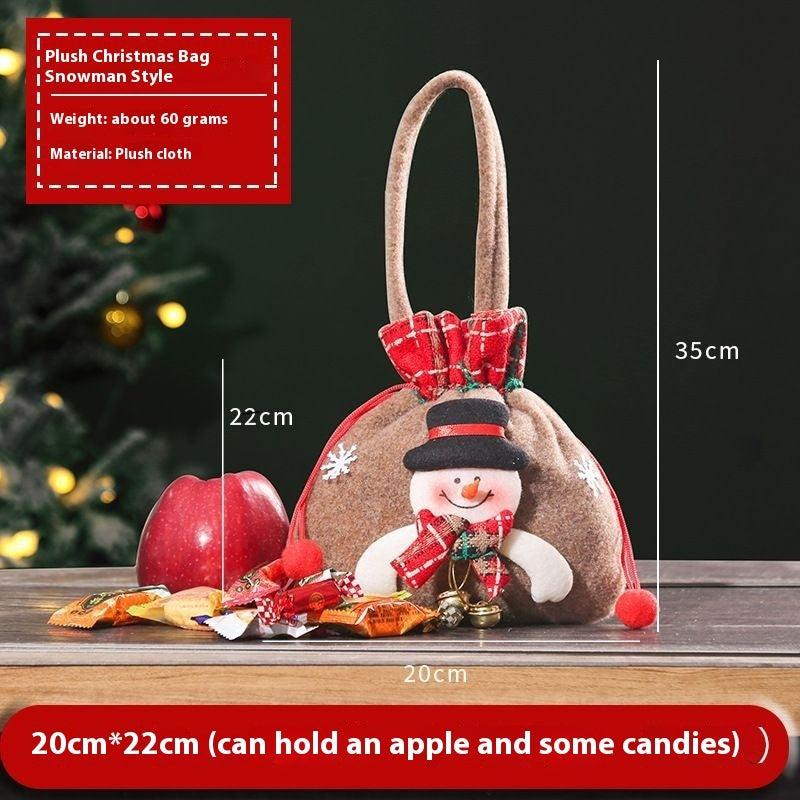 Christmas Children Gift Bag Eve Candy Packaging | Xmas Holiday Decor