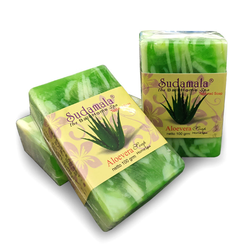 Aloe Vera Handmade Soap - Natural Face & Body Cleansing Bar