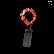 Christmas Decorationled Copper Wire String Lights Battery Box