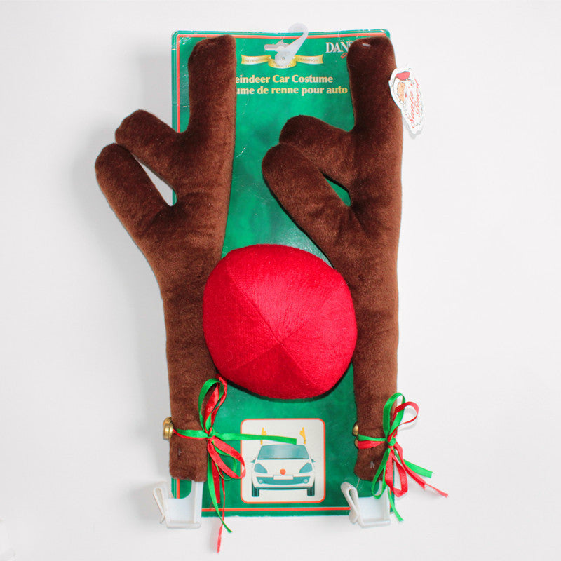 Christmas Car Decoration Antlers | Xmas Holiday Decor