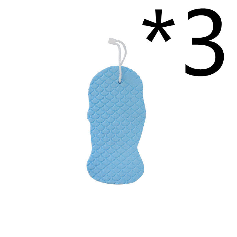 3D Fish Scale Body Scrub Sponge - Exfoliating Bath Sponge