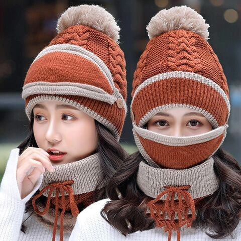 Plus Velvet Thick Bib Mask – Women's Fashion