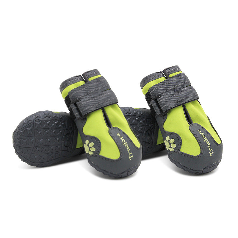 Non-Slip Dog Shoes - Waterproof Wear-Resistant Paw Protectors (Set of 4)