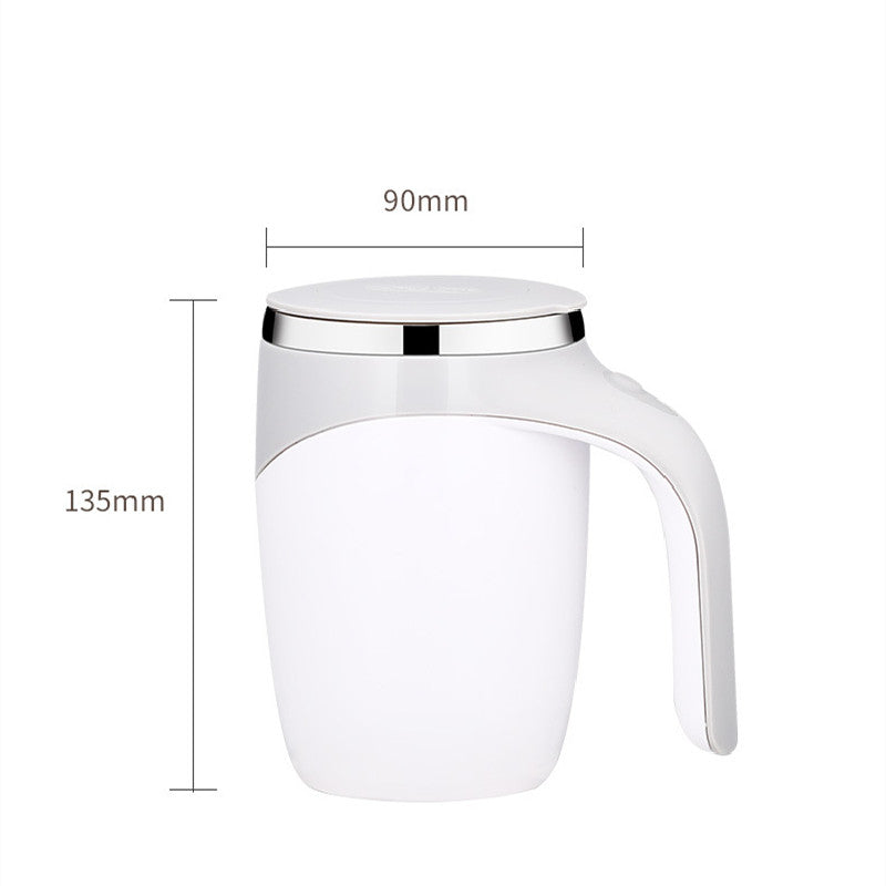 Automatic Self-Stirring Stainless Steel Mug