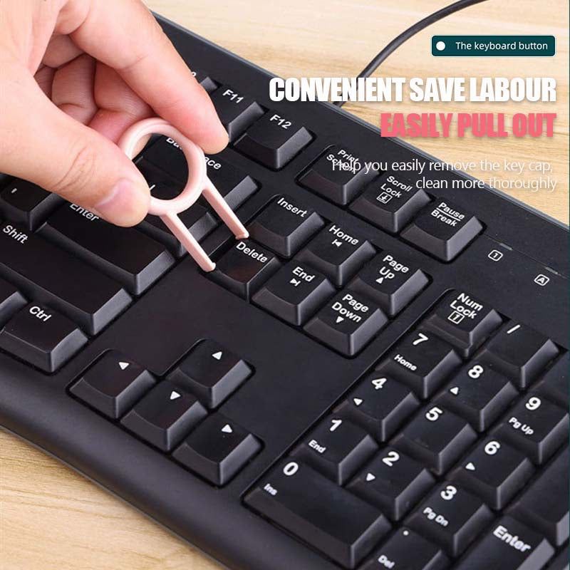 Keyboard and Earbud Cleaning Kit with Retractable Brush