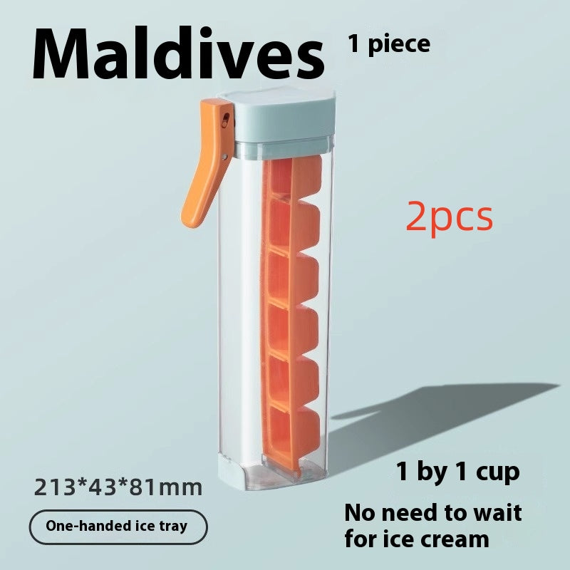 Food Grade Silicone Ice Cube Mold - Household Ice Maker Tray