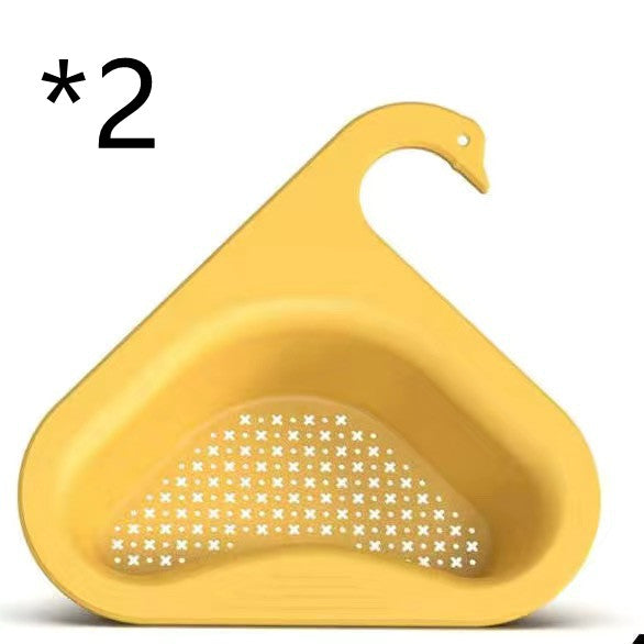 Hanging Swan Kitchen Drainer - Multifunctional Sink Sponge & Dish Rack