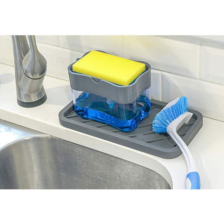 Kitchen Soap Dispenser - Dish Soap Pump Caddy