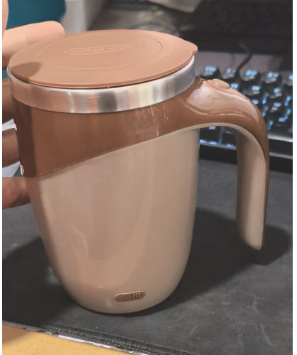 Automatic Self-Stirring Stainless Steel Mug