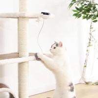 Electronic Motion Cat Toy - Interactive Spinning Toy with Fur Ball Accessories