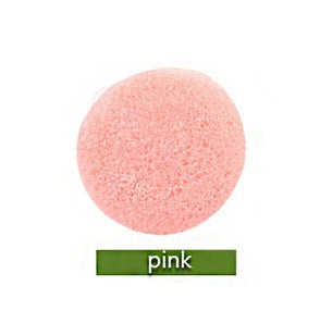 Konjac Sponge for Washing Face Round Konnyaku Facial Cleansing