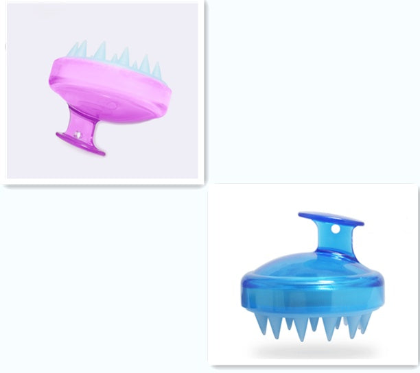Silicone Shampoo Brush Massage Scalp Hair
