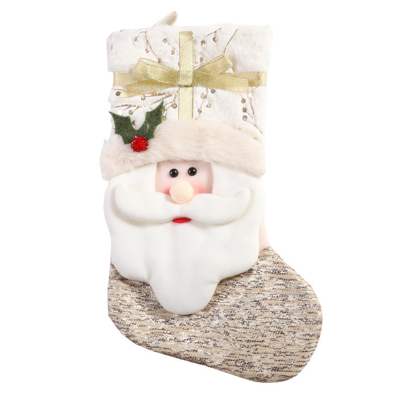 Christmas Nordic White Socks | Holiday Gift