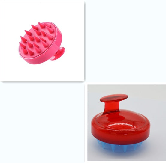 Silicone Shampoo Brush Massage Scalp Hair