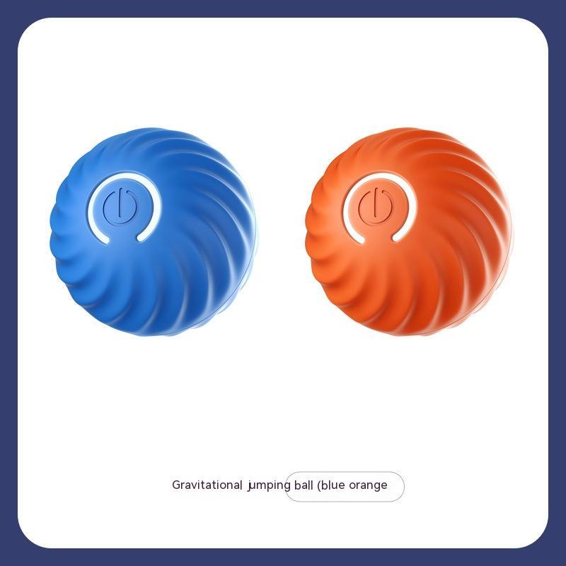 Bite Resistant Rubber Dog Ball - Bouncy Chew Toy for Aggressive Chewers