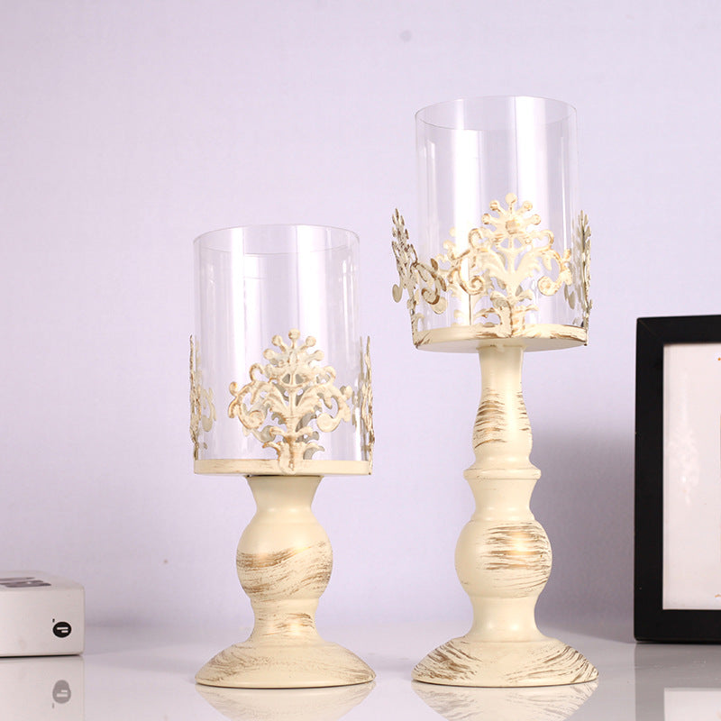 Cube Candle Holder Stand - Modern Candlestick Home Decor
