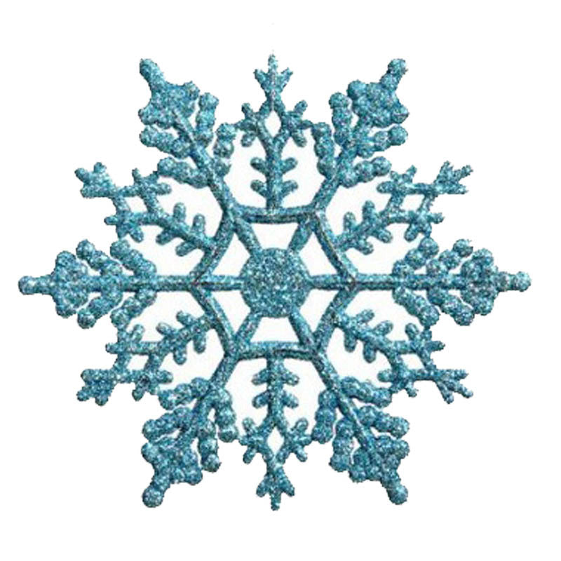 Christmas Decorations Acrylic 10CM Snowflakes Necessities Tree
