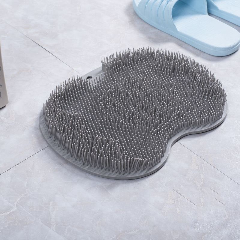 Massage Bath Brush Mat - Non-Slip Shower Foot Scrubber