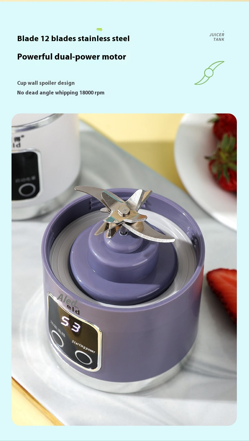 High-End USB Rechargeable Ice-Crushing Blender - Portable Juicer