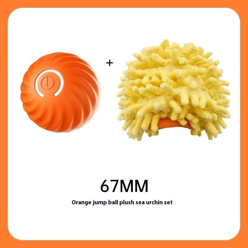 Bite Resistant Rubber Dog Ball - Bouncy Chew Toy for Aggressive Chewers