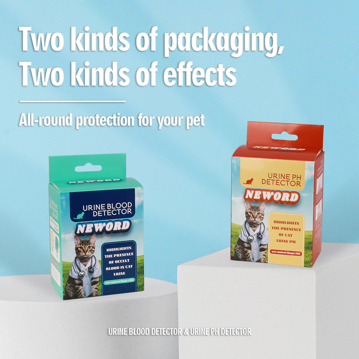 Cat Litter Health Check Granules - Colour-Changing Urine Indicator (5-Pack)