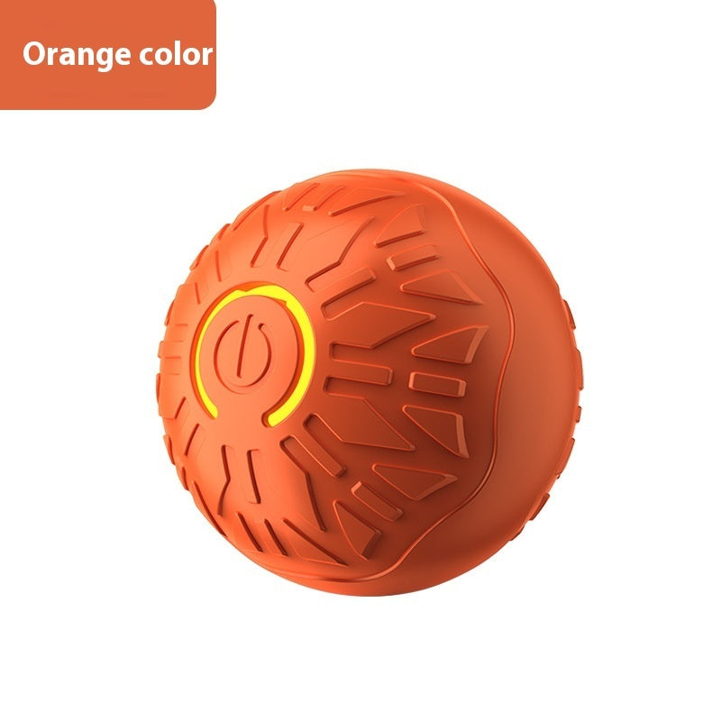 Automatic Jumping Dog Ball - Light-Up Interactive Bouncing Toy for Dogs