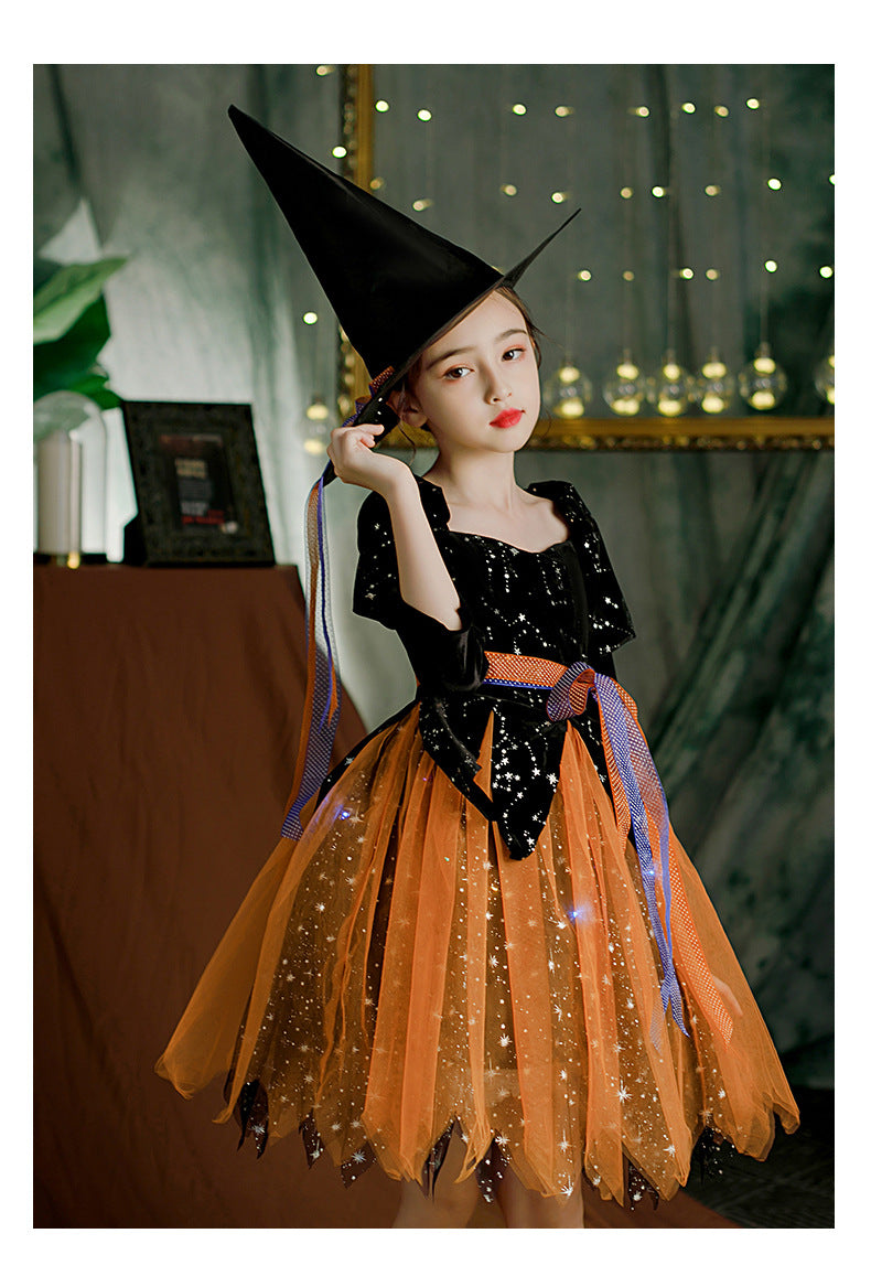 Halloween Children's Clothing Girls Dress