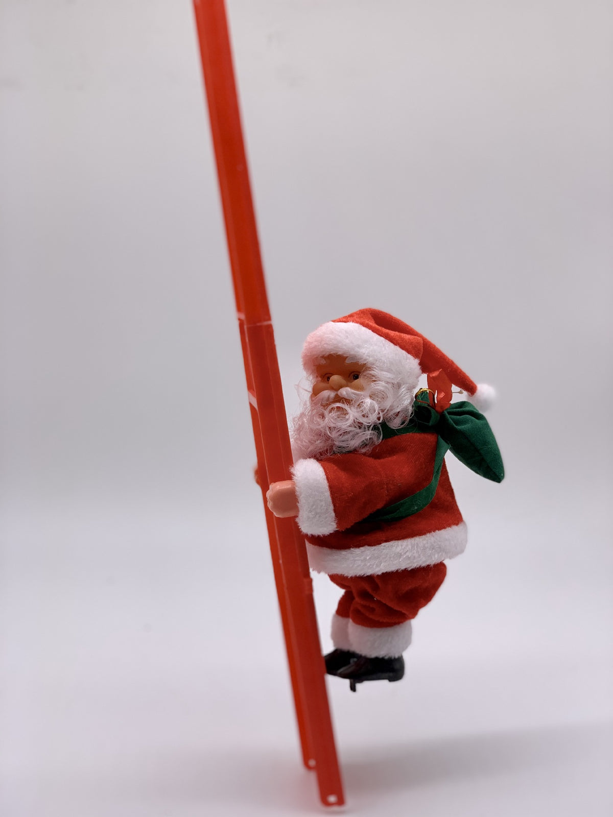Christmas Santa Claus Climbing Ladder Electric | Xmas Holiday Decor