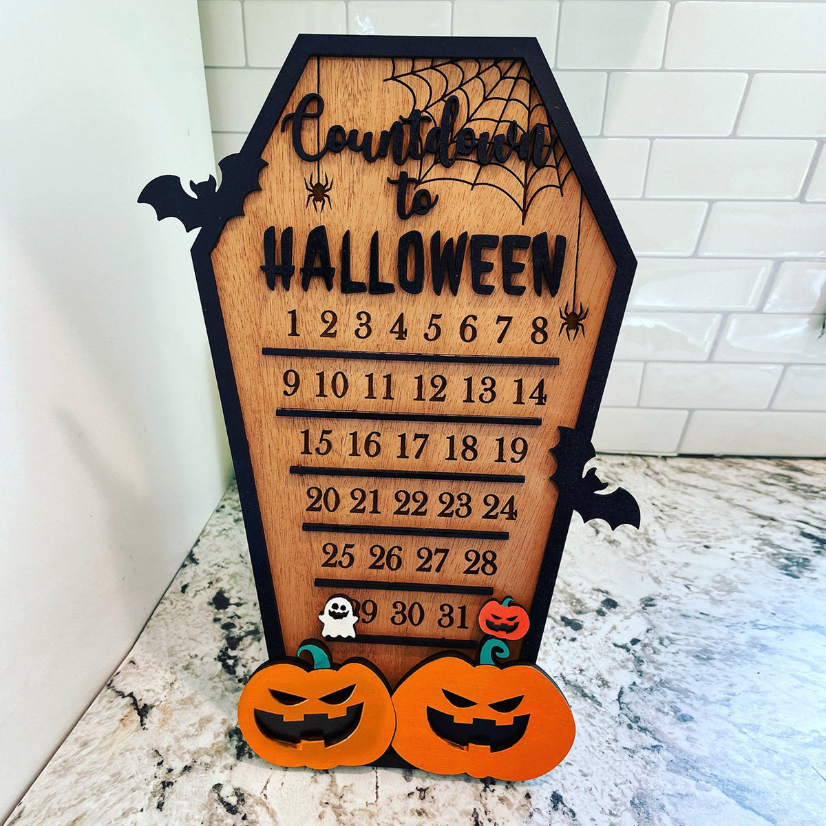Wooden Halloween Decoration