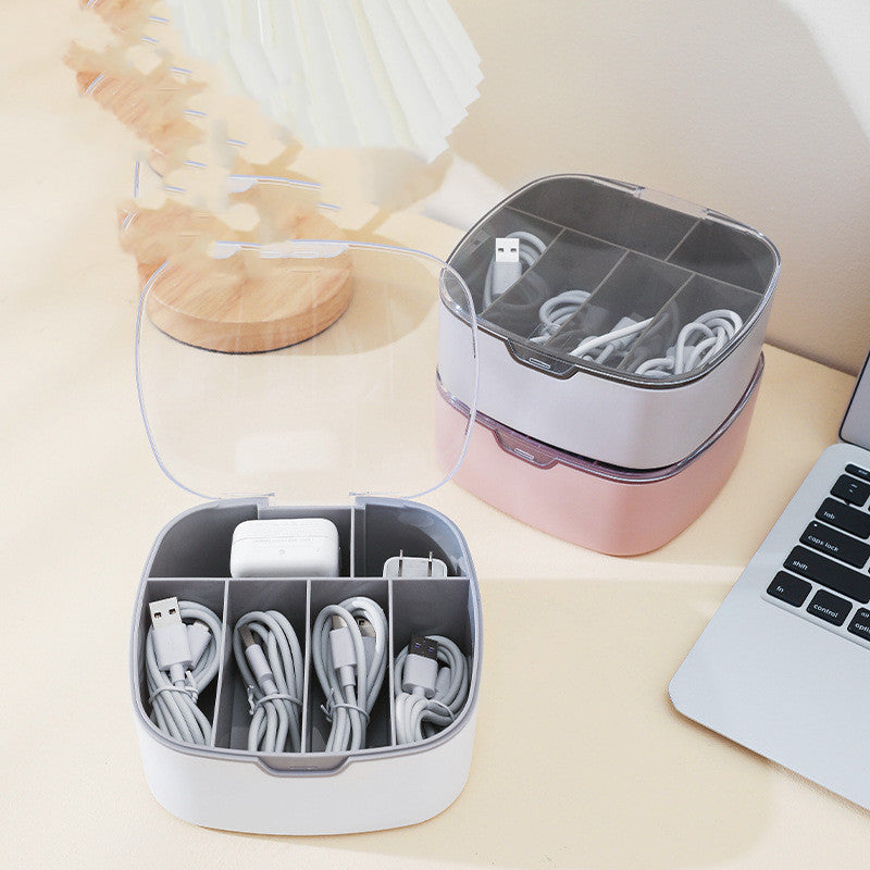 Charging Cable Storage Management Box
