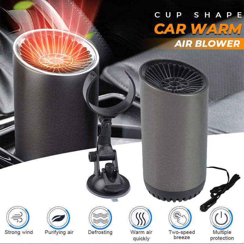 12V Car Heater & Defroster - Windshield Warm Air Blower