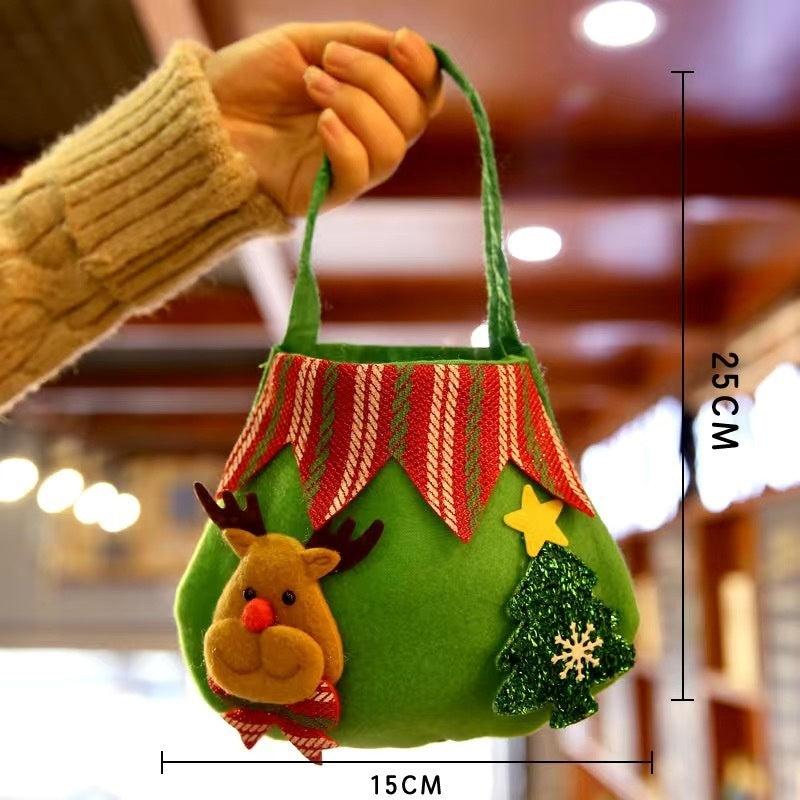 Christmas Children Gift Bag Eve Candy Packaging | Xmas Holiday Decor