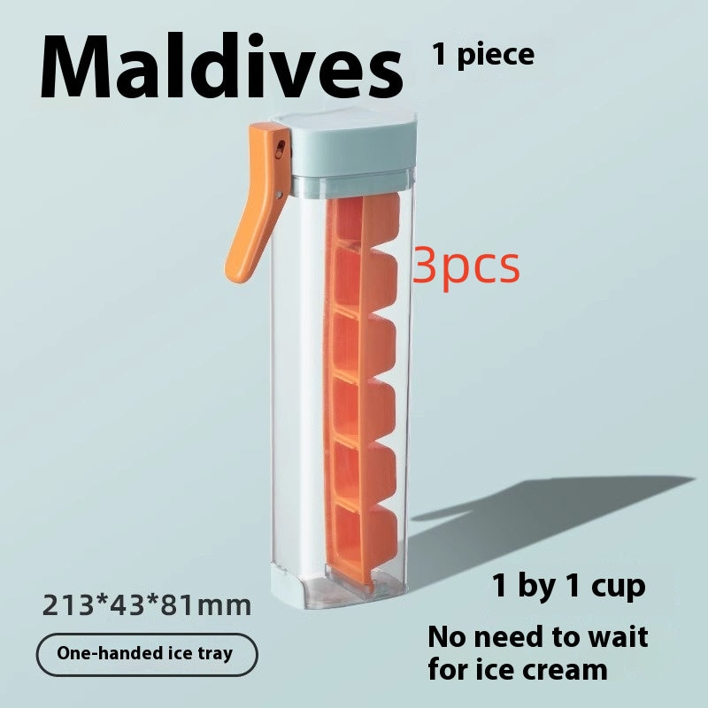 Food Grade Silicone Ice Cube Mold - Household Ice Maker Tray