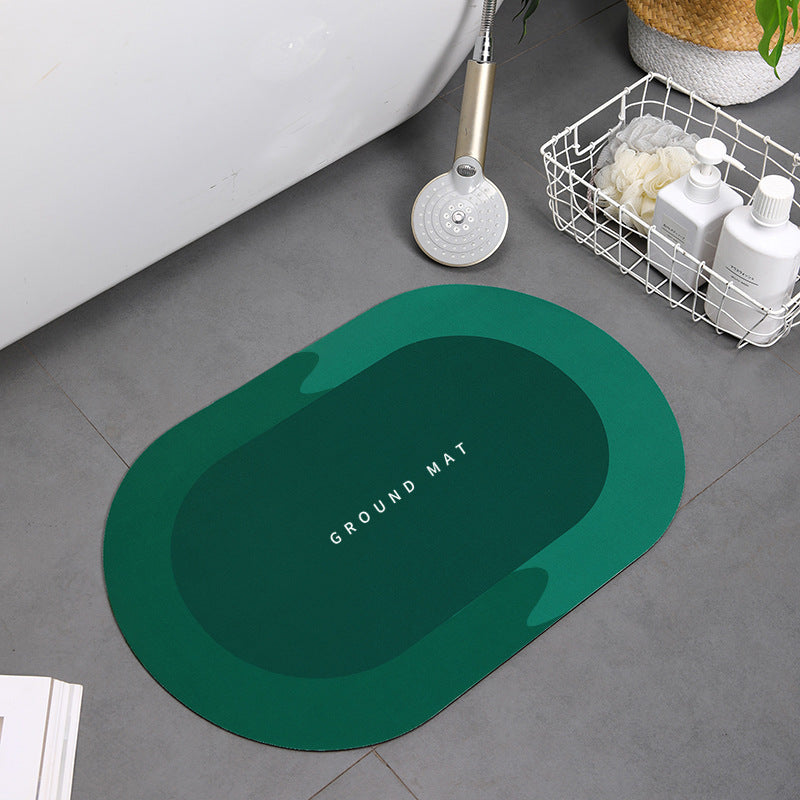 Super Absorbent Quick-Dry Bath Mat - Non-Slip Shower Rug