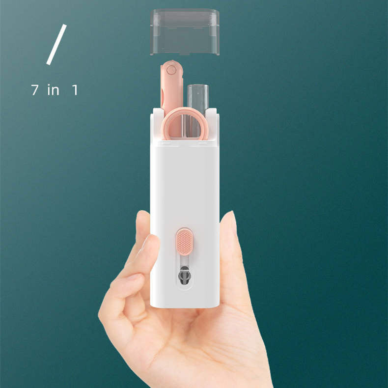 Keyboard and Earbud Cleaning Kit with Retractable Brush