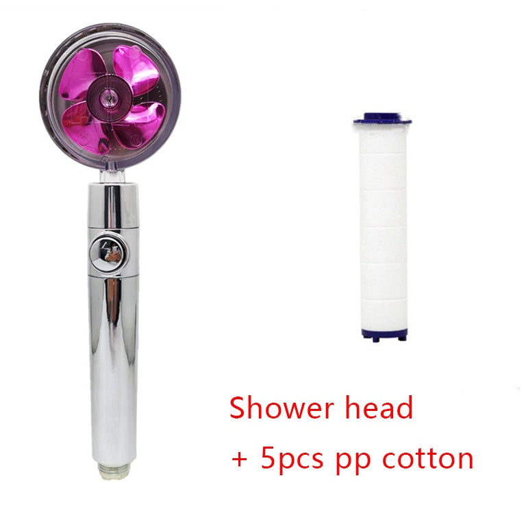 360° Rotating Water Saving Shower Head - High Pressure Rain Spray Nozzle
