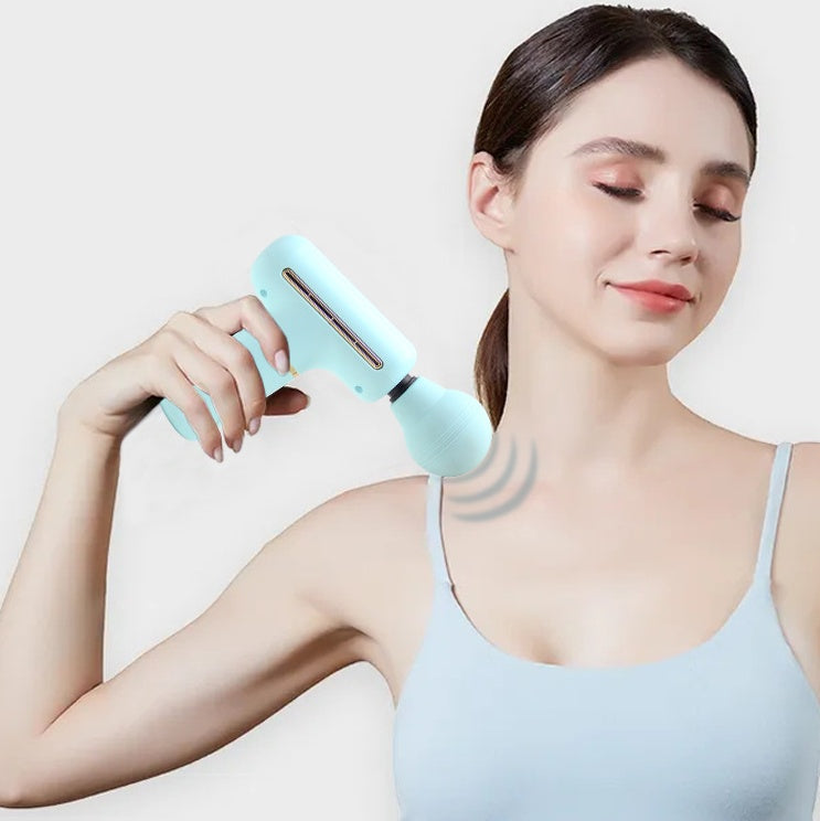 Deep Tissue Massage Gun - 4-Speed Percussion Fascia Muscle Massager