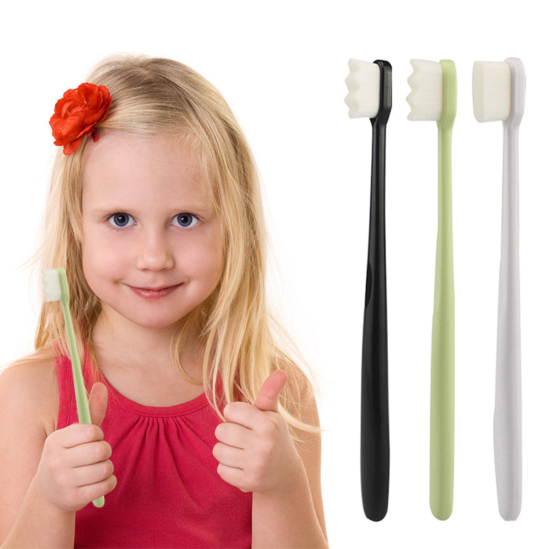 Ultra-Fine Super Soft Bristle Toothbrush - Gentle Gum Care