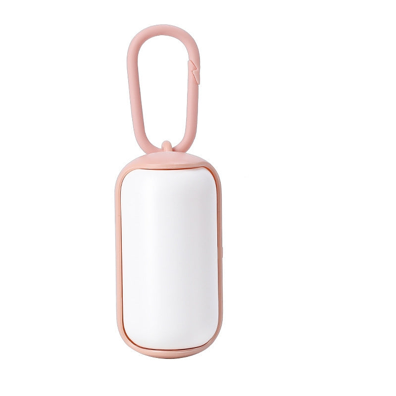 Mini Dog Poop Bag Holder - Portable Clip-On Waste Bag Dispenser