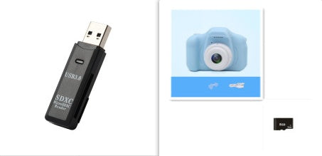 X2 HD Mini Cartoon Kids Digital Camera - Children’s Gift Camera