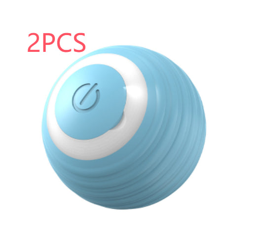 Automatic Bouncing Cat Ball - Rechargeable Self-Moving Kitten Toy