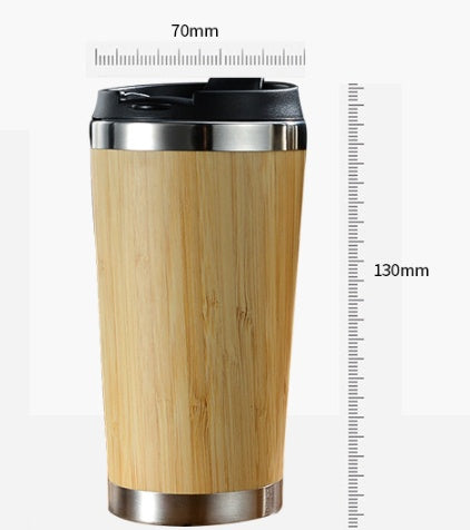 Bamboo Fiber Coffee Cup - Reusable Eco Travel Mug