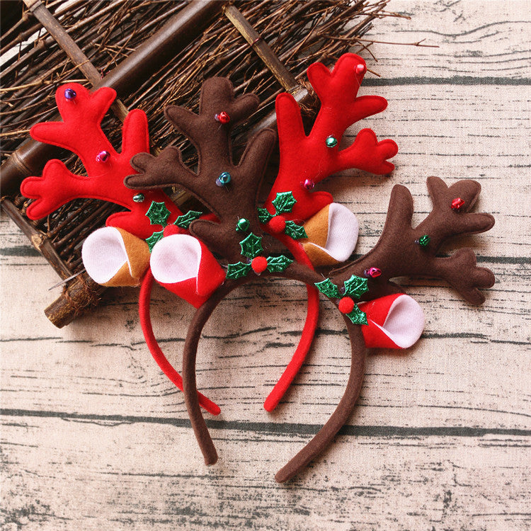 Christmas Antler Headband Children Adult | Holiday Gift