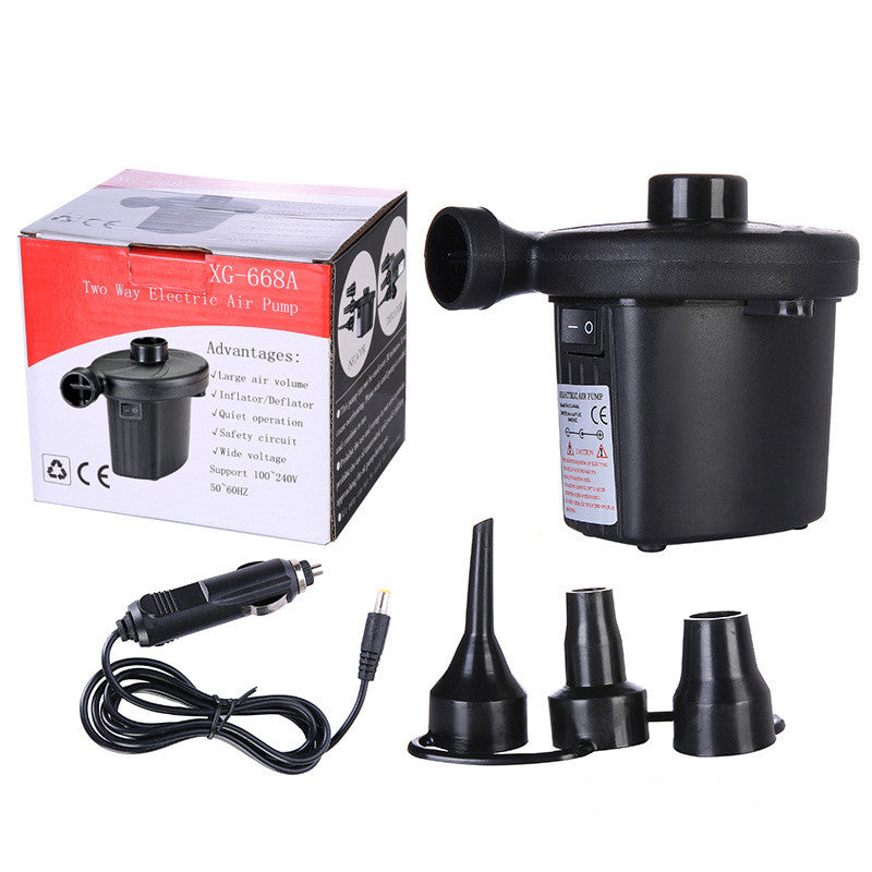 Portable Car Air Pump - Electric Tire Inflator Compressor for Car & Bike