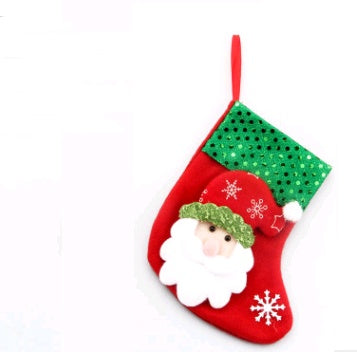 Christmas Decorations Santa Claus Socks Tree Pendant Gift Bag | Holiday Gift
