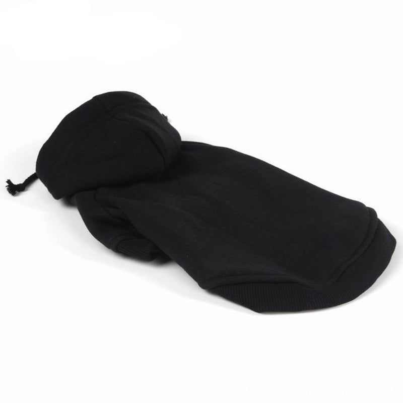 Casual Cotton Dog Sweater - Soft Pet Sweatshirt for Small & Medium Dogs