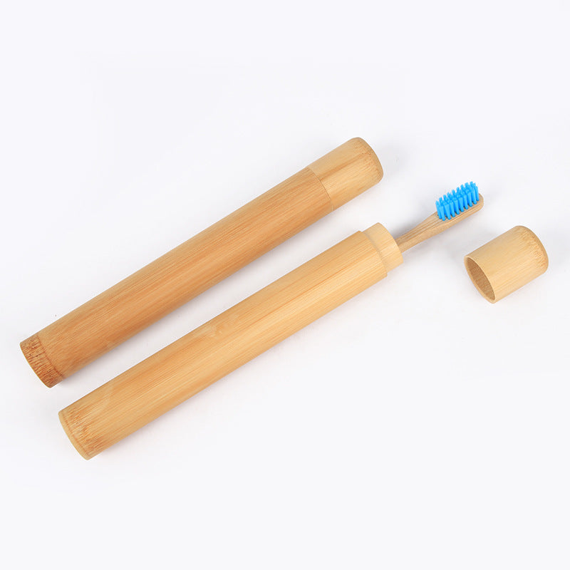 Bamboo Toothbrush Set - Eco-Friendly Wooden Toothbrushes