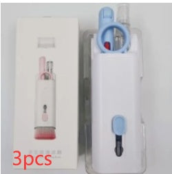 Keyboard and Earbud Cleaning Kit with Retractable Brush