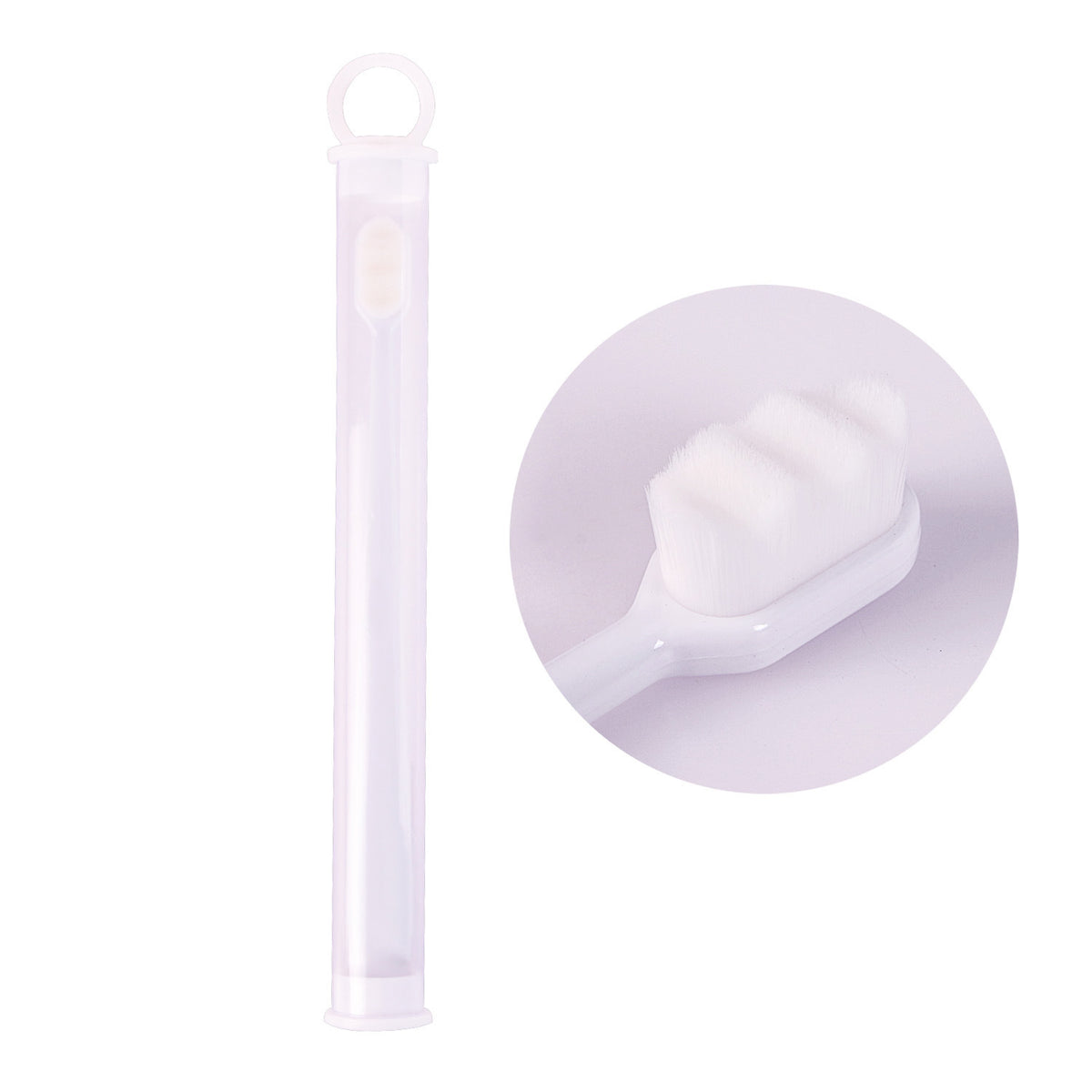 Ultra-Fine Super Soft Bristle Toothbrush - Gentle Gum Care